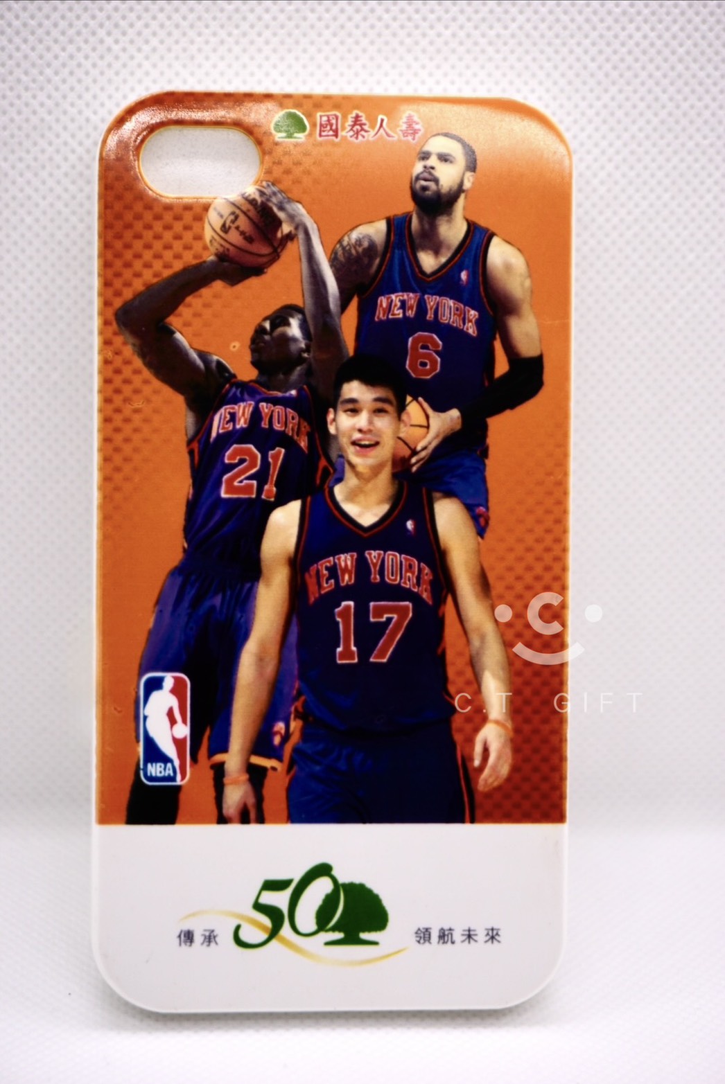 國泰人壽︱NBA授權 紐約尼克隊 手機殼 製作