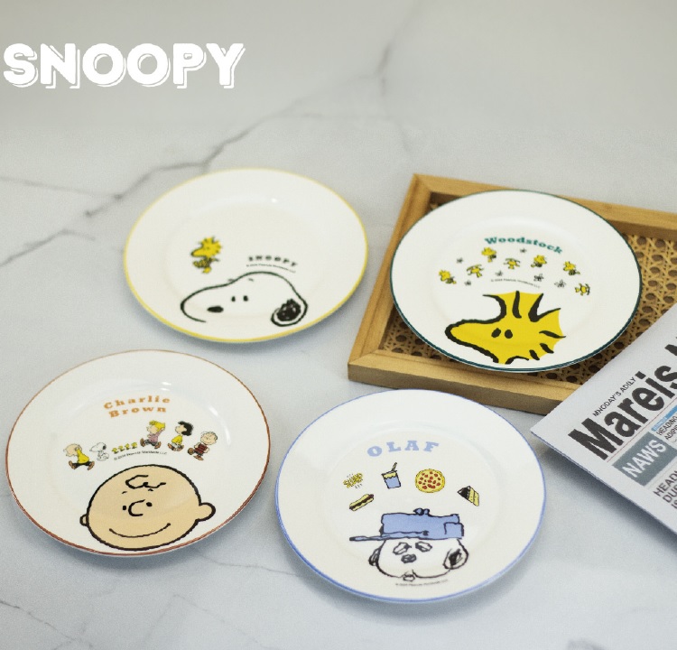 卡通產品︱【史努比SNOOPY】四盤組