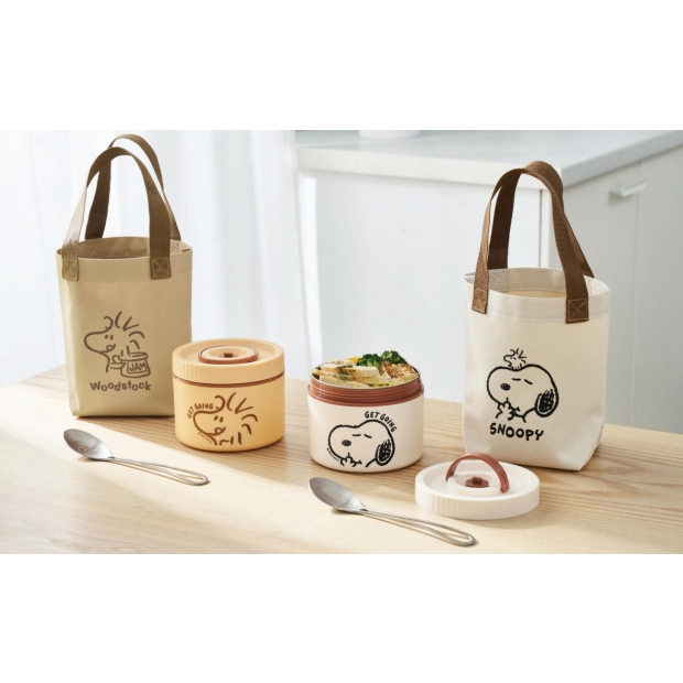 史努比︱日安餐食提袋組