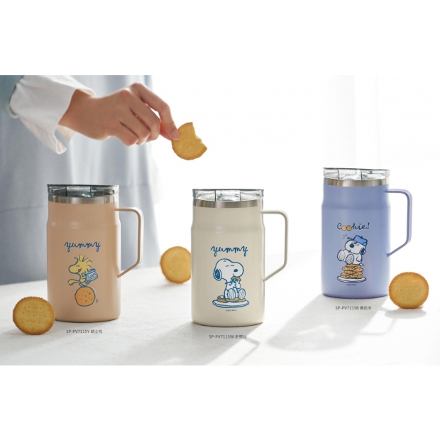史努比︱餅乾真空手拿杯