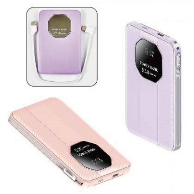 鏡面數顯行動電源 10000mAh