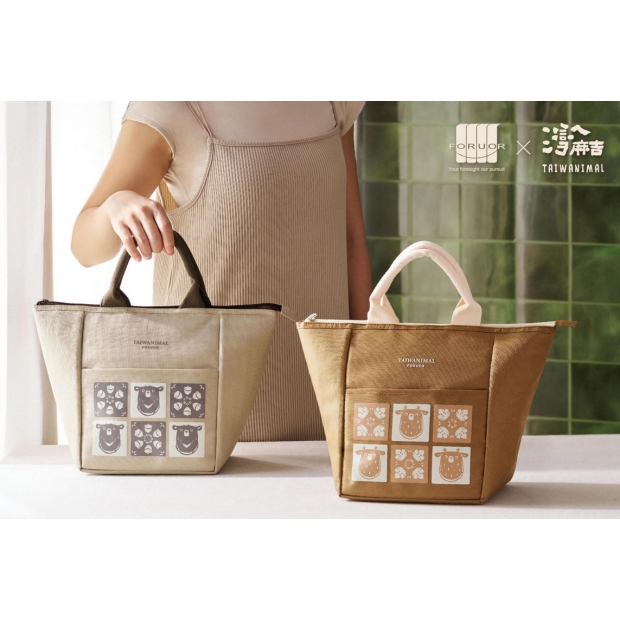 灣A麻吉︱「FU x 麻吉來饗食」手提保溫袋