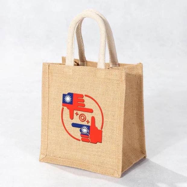 國旗亞麻袋