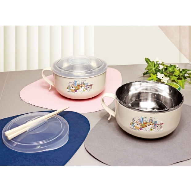 柴語錄︱不銹鋼隔熱餐碗 #R-3800W