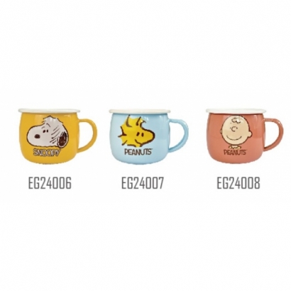 卡通產品︱【史努比SNOOPY】琺瑯杯