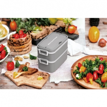 MINI︱不銹鋼雙層餐盒 1200ml #雙色款 MINI︱不銹鋼雙層餐盒 1200ml #雙色款