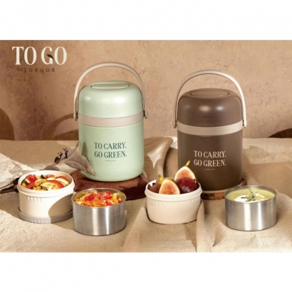 FU TOGO︱森沐手提分饗保溫餐桶